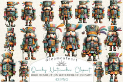 Quirky Nutcracker Clipart Bundle - CraftNest - Digital Crafting and Art