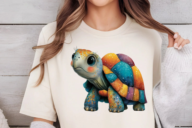 Quirky Tortoise Clipart Bundle - CraftNest - Digital Crafting and Art