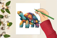 Quirky Tortoise Clipart Bundle - CraftNest - Digital Crafting and Art