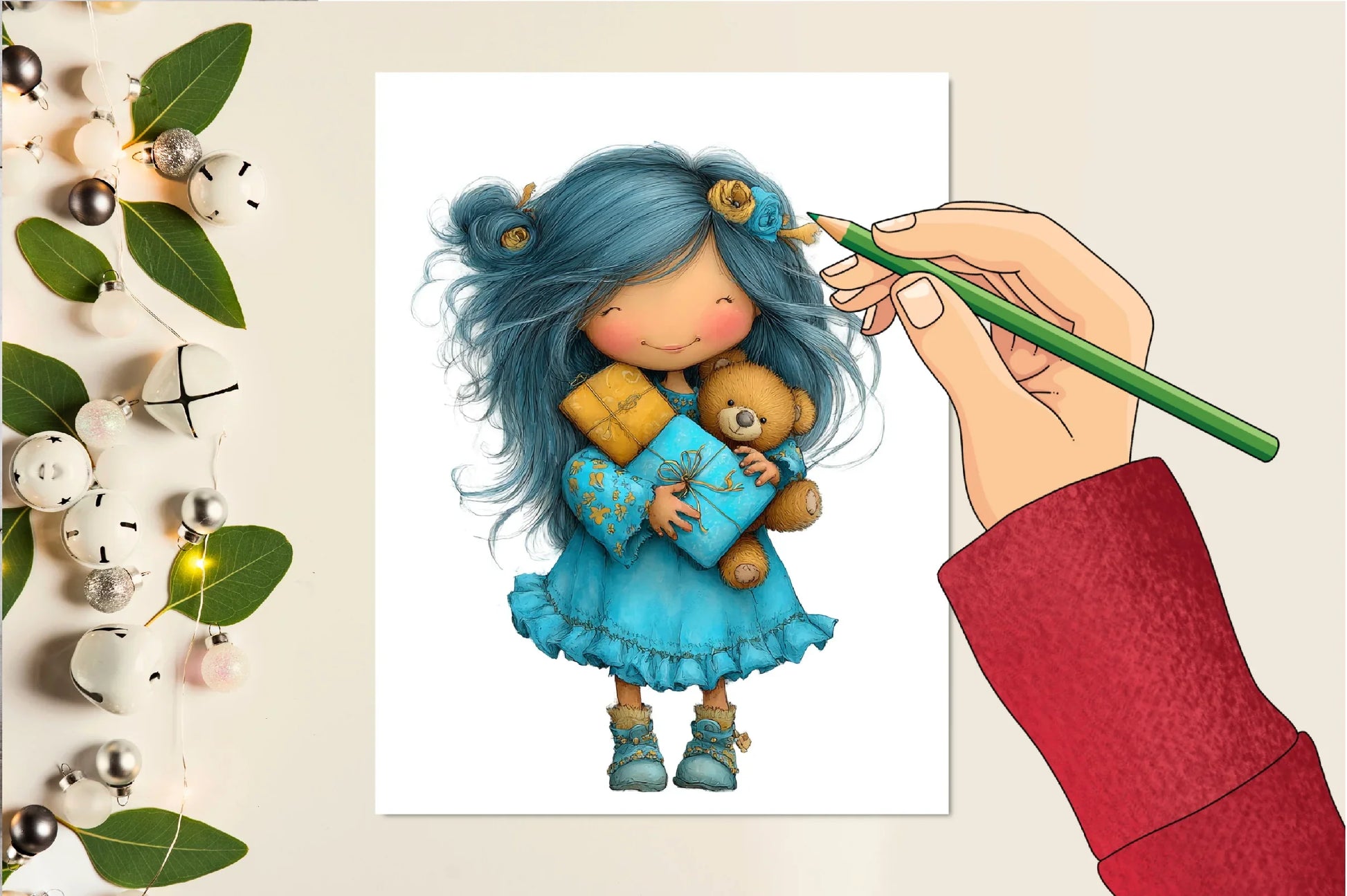 Quirky Valentine's Day Woman Clipart Bundle - CraftNest - Digital Crafting and Art