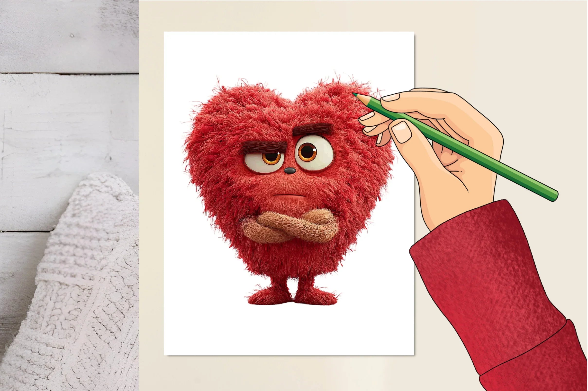 Quirky Valentine's Heart Clipart Bundle - CraftNest - Digital Crafting and Art