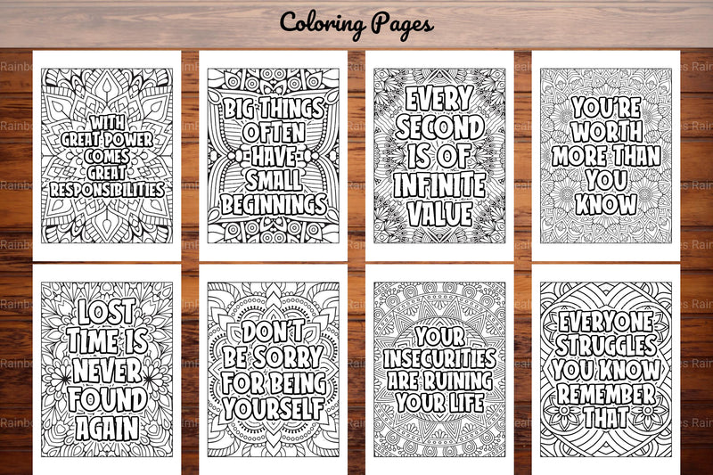 Motivational Quotes Book 1 - CraftNest - Digital Crafting and Art