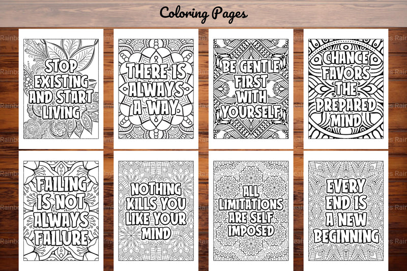 Motivational Quotes Book 1 - CraftNest - Digital Crafting and Art