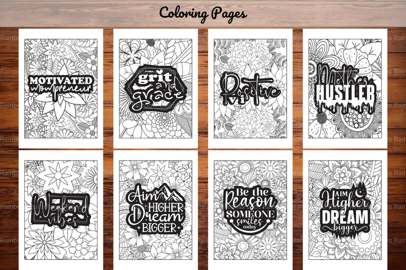 Motivational Quotes Book 3 - CraftNest - Digital Crafting and Art