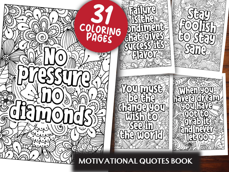 Motivational Quotes Book 4 - CraftNest - Digital Crafting and Art