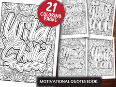 Motivational Quotes Book 5 - CraftNest - Digital Crafting and Art