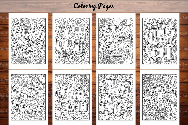 Motivational Quotes Book 5 - CraftNest - Digital Crafting and Art