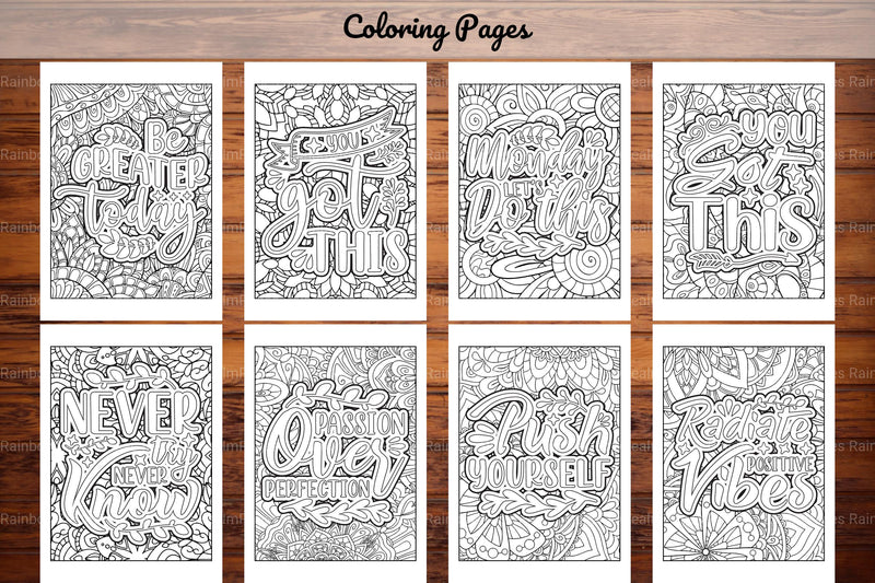 Motivational Quotes Book 5 - CraftNest - Digital Crafting and Art