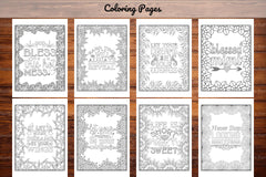 Motivational Quotes Coloring Book Collection - CraftNest - Digital Crafting and Art