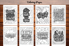 Sassy Quotes Coloring Book - CraftNest - Digital Crafting and Art