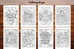 Funny Quotes Coloring Book - CraftNest - Digital Crafting and Art