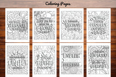 Funny Quotes Coloring Book - CraftNest - Digital Crafting and Art
