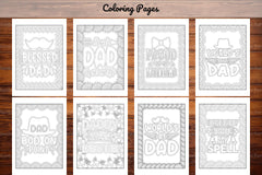 Dad Quotes Coloring Book - CraftNest - Digital Crafting and Art