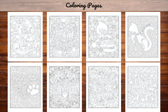 Cats Quotes Coloring Book - CraftNest - Digital Crafting and Art