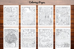 Halloween Quotes Coloring Book - CraftNest - Digital Crafting and Art