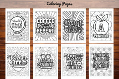Teacher Quotes Coloring Book - CraftNest - Digital Crafting and Art