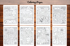 Halloween Quotes Coloring Book - CraftNest - Digital Crafting and Art