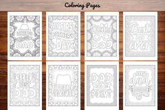 Dad Quotes Coloring Book - CraftNest - Digital Crafting and Art