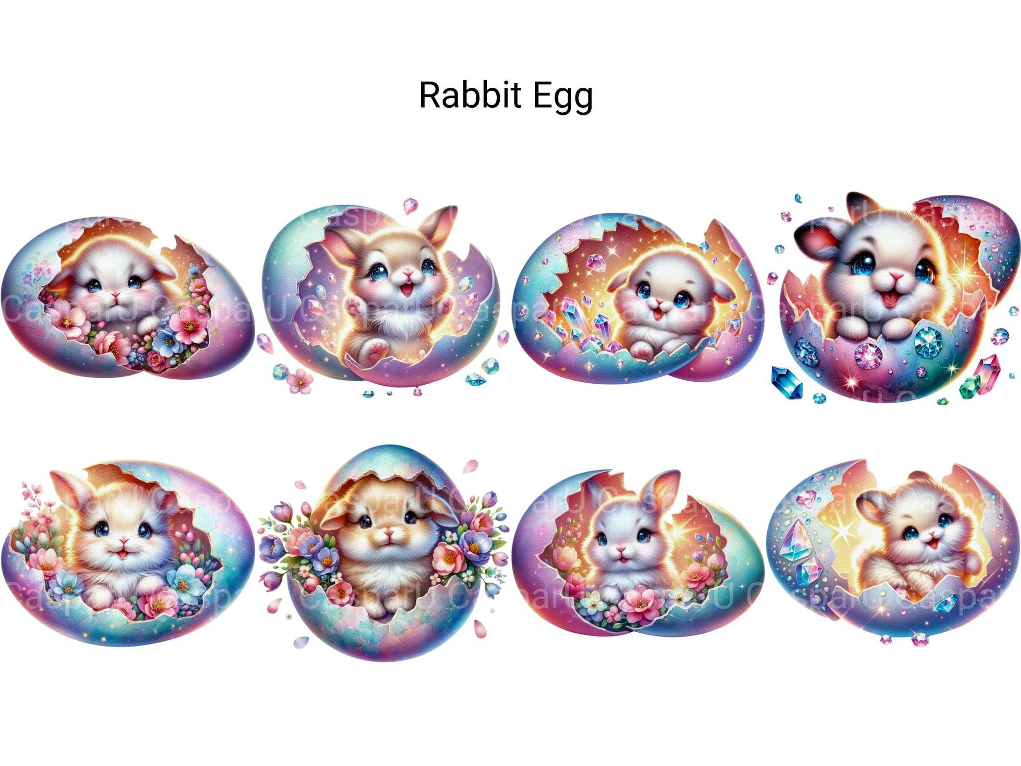 Rabbit Egg - CraftNest - Digital Crafting and Art
