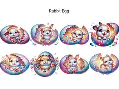 Rabbit Egg - CraftNest - Digital Crafting and Art
