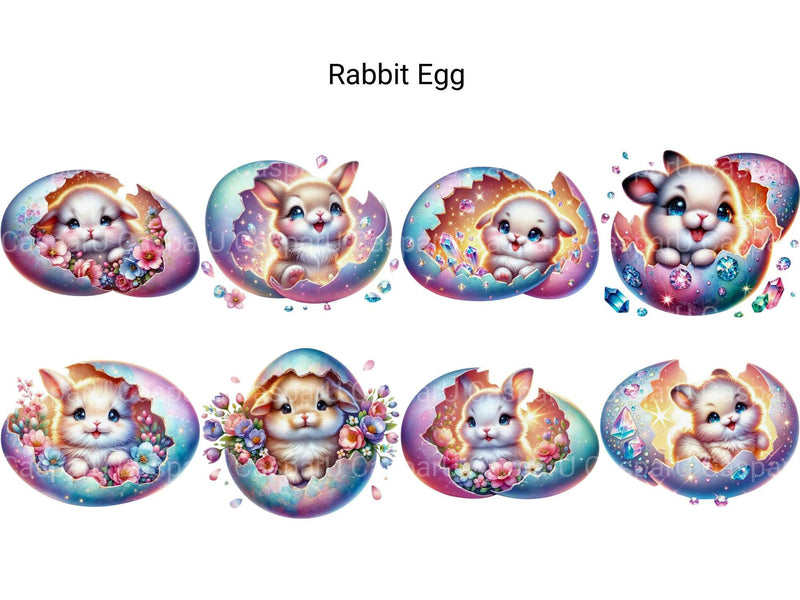 Rabbit Egg - CraftNest - Digital Crafting and Art