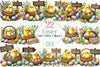 Cute Easter Chick Clipart Bundle  99