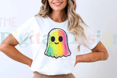 Rainbow Ghost Halloween Clipart Bundle - CraftNest - Digital Crafting and Art