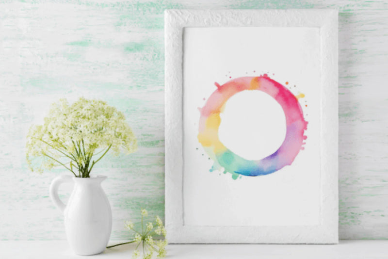 Vibrant Rainbow Frames Clipart Bundle - CraftNest - Digital Crafting and Art