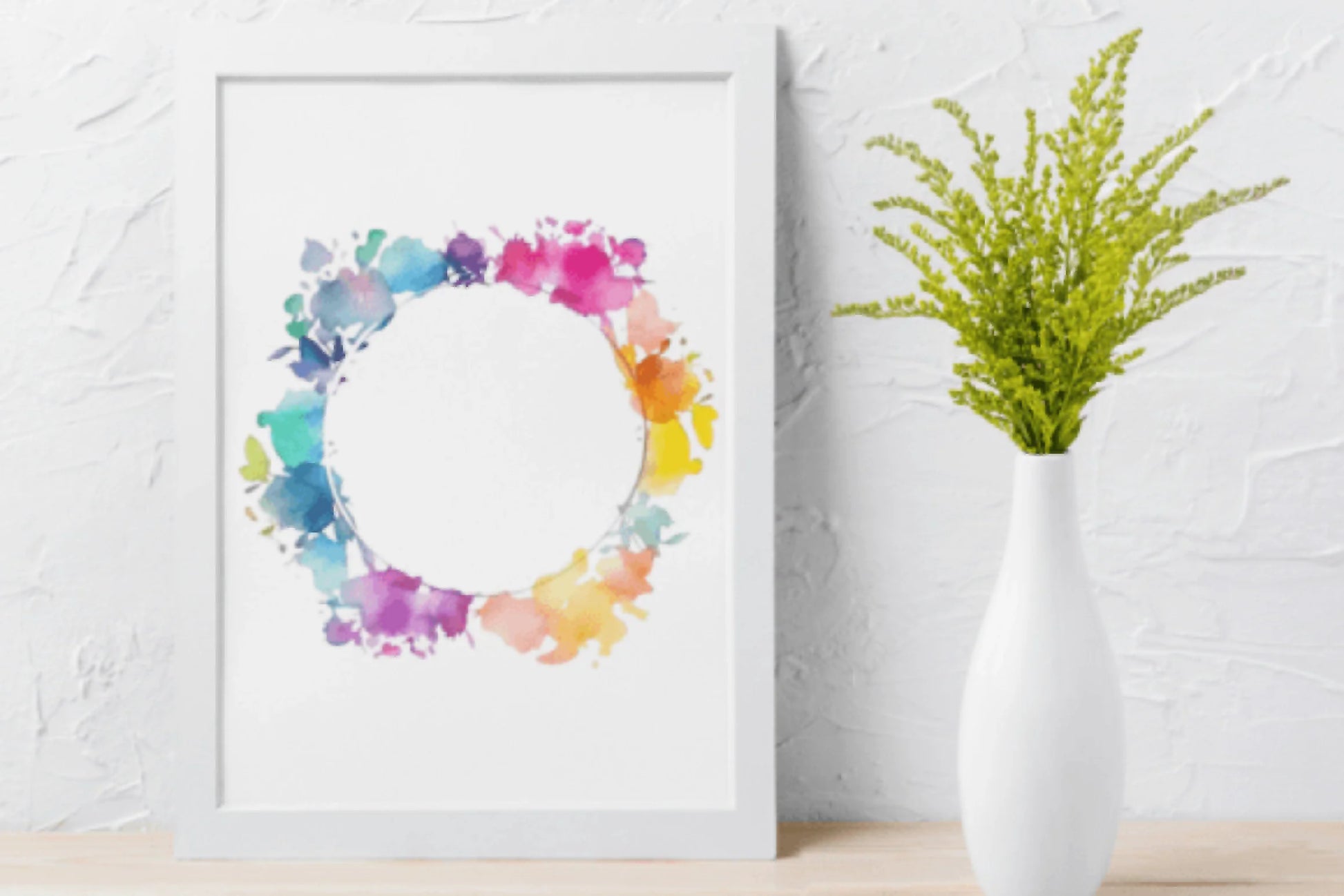 Vibrant Rainbow Frames Clipart Bundle - CraftNest - Digital Crafting and Art
