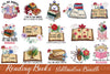 Reading Books Clipart Bundle