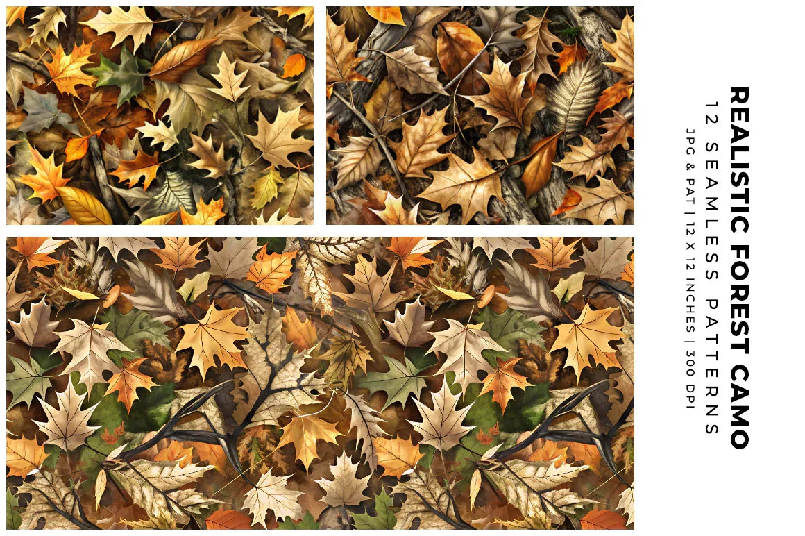 Realistic Forest Camo - CraftNest - Digital Crafting and Art