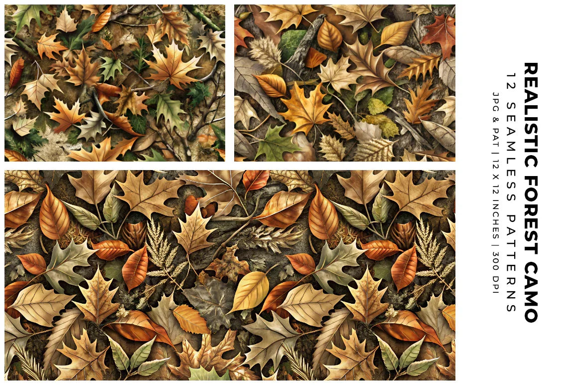Realistic Forest Camo - CraftNest - Digital Crafting and Art