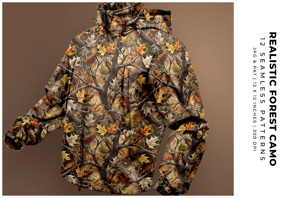 Realistic Forest Camo - CraftNest - Digital Crafting and Art