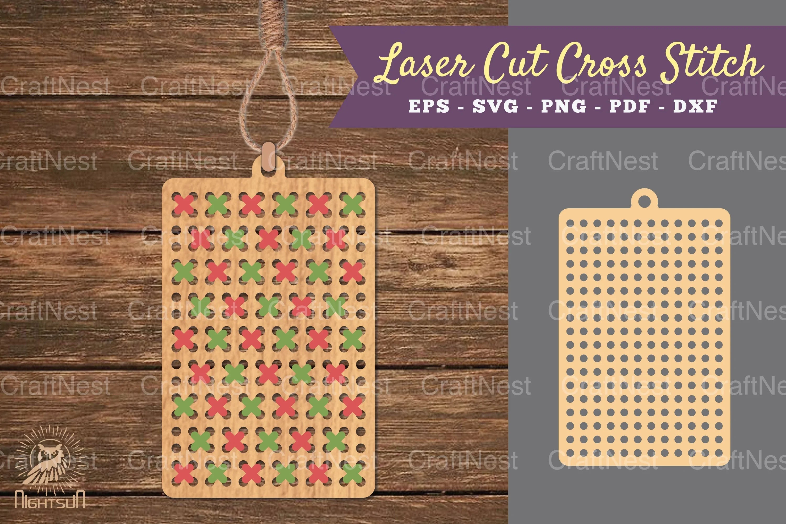 Rectangular Cut Cross Stitch Clipart Bundle - CraftNest - Digital Crafting and Art