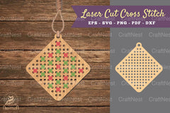Rectangular Cut Cross Stitch Clipart Bundle - CraftNest - Digital Crafting and Art