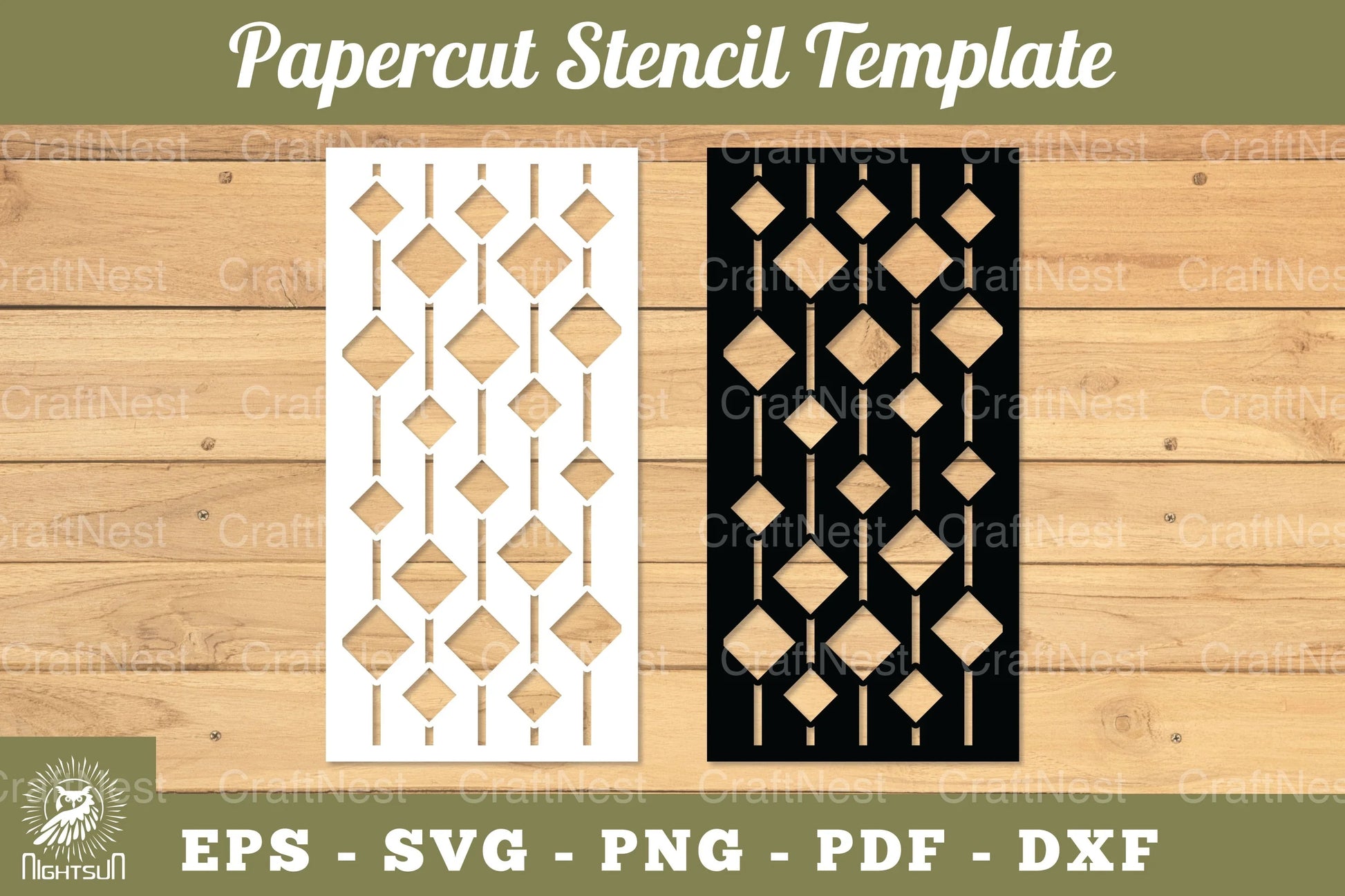Rectangular Papercut Stencil Clipart Bundle - CraftNest - Digital Crafting and Art