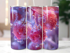 Red Fruit 3 Tumbler Wrap - CraftNest - Digital Crafting and Art