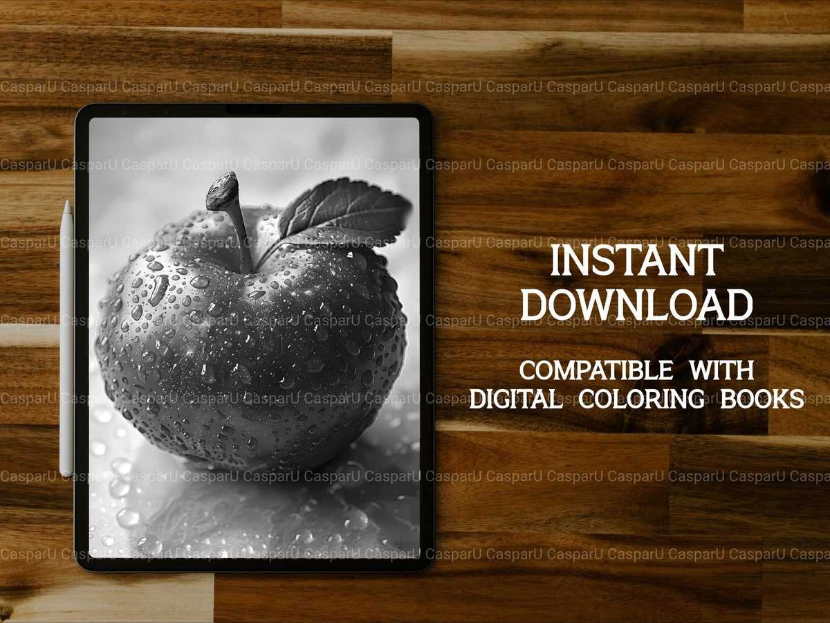 Red Fruit Coloring Books - CraftNest - Digital Crafting and Art