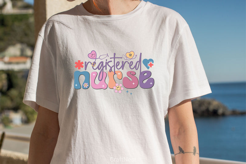 Registered Nurse SVG Bundle - CraftNest - Digital Crafting and Art