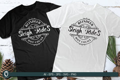 Reindeer Sleigh Rides SVG Bundle - CraftNest - Digital Crafting and Art