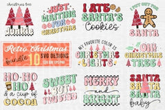 Retro Christmas Bundle7 Bundle - CraftNest - Digital Crafting and Art