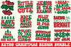 Retro Christmas Design SVG Bundle 4