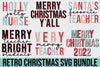 Retro Christmas SVG Bundle 6