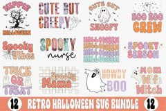 Retro Halloween SVG Bundle 1 - CraftNest - Digital Crafting and Art