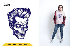 Retro Skull Halloween SVG Bundle - CraftNest - Digital Crafting and Art