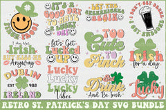 Retro St Patrick's Day Bundle 1 - CraftNest - Digital Crafting and Art
