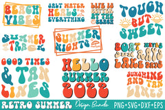 Retro Summer SVG Bundle - CraftNest - Digital Crafting and Art