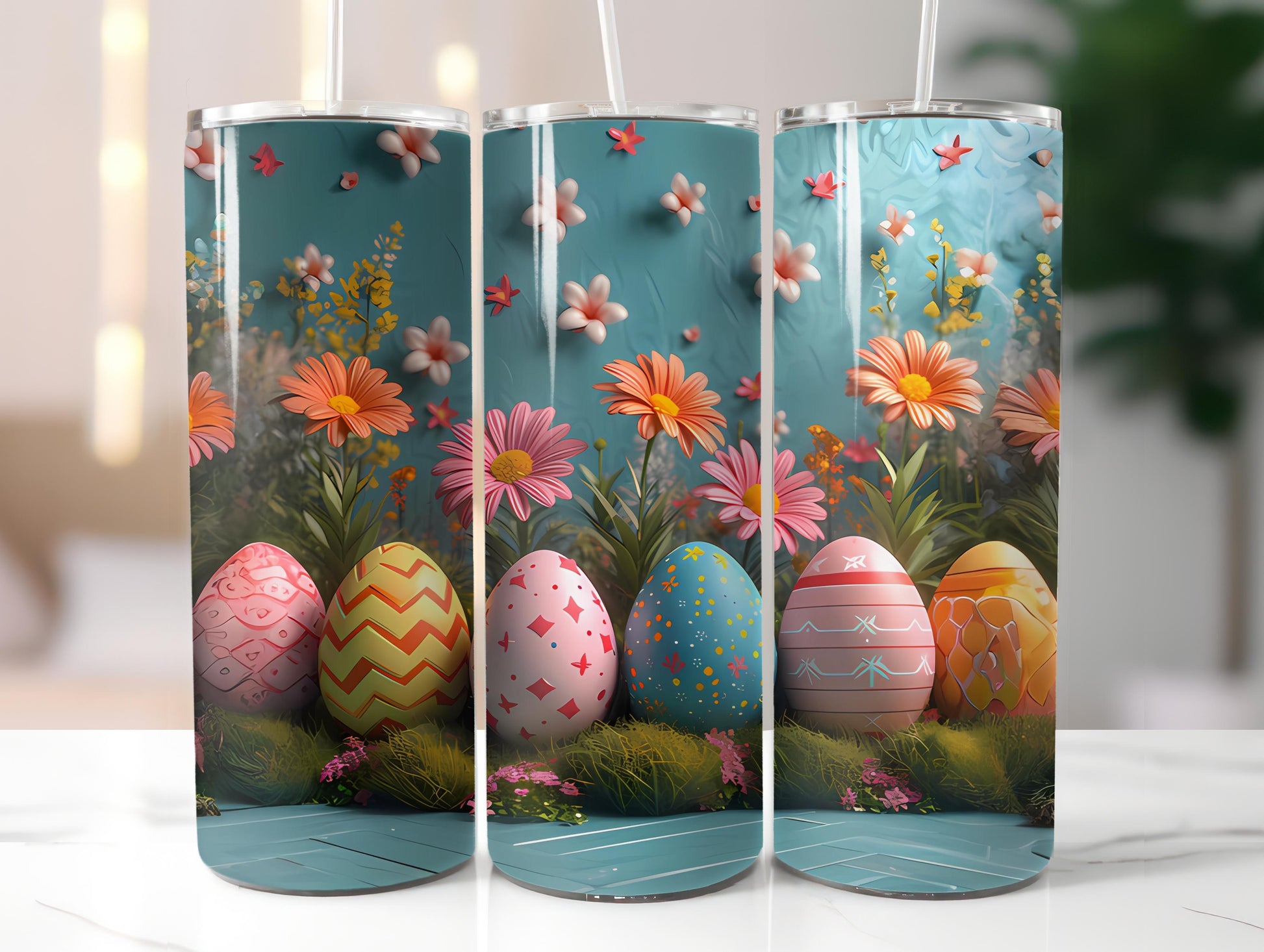 Retro Easter 6 Tumbler Wrap - CraftNest