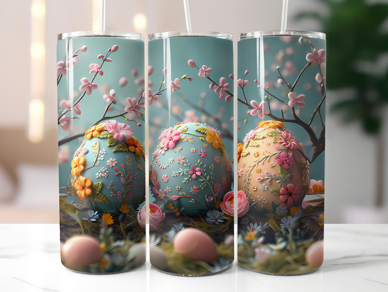 Retro Easter 1 Tumbler Wrap - CraftNest