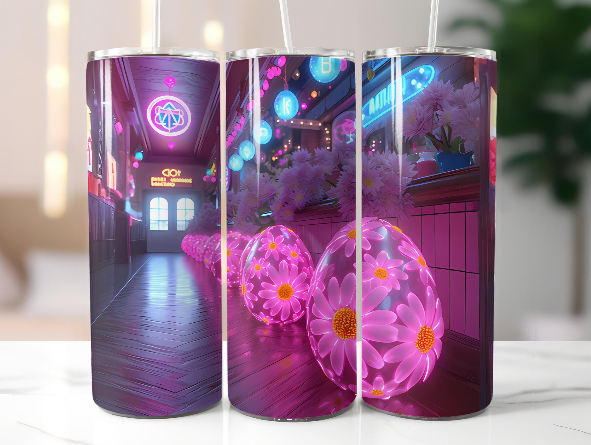 Retro Easter 6 Tumbler Wrap - CraftNest